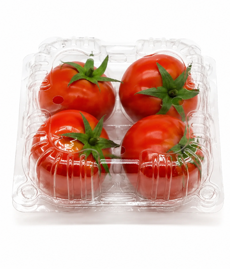 20 Oz Large 4 Pack Clear Clamshell, 600/Box - B466B-600